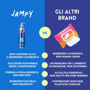 shampoo secco cane senza alcol naturale antibatterico jampy