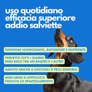 gel senza risciacquo ipoallergenico pelli sensibili cucciolo toelettatura cane jampy